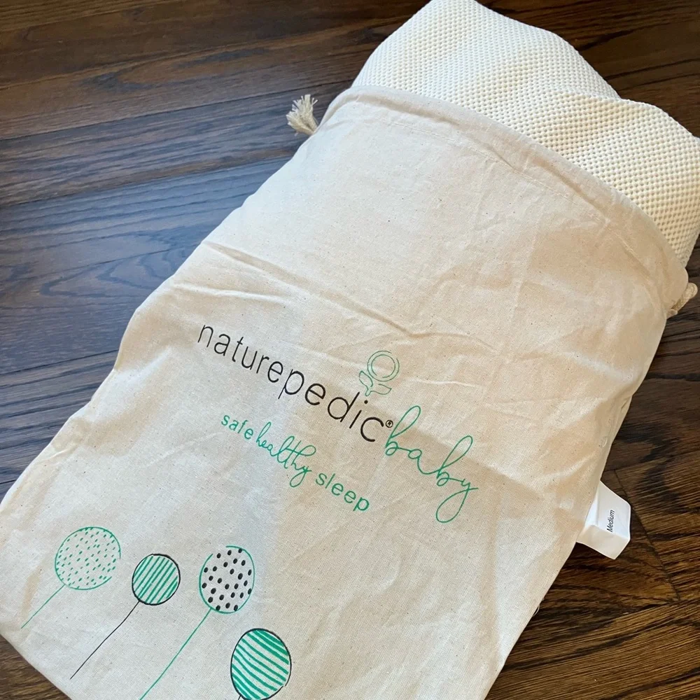 Naturepedic Mini Crib Breathable Mattress Cover - Picture 5 of 5